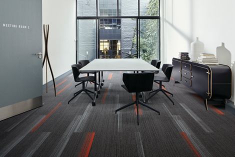 On Line: On & Off Line Collection Carpet Tile by Interface